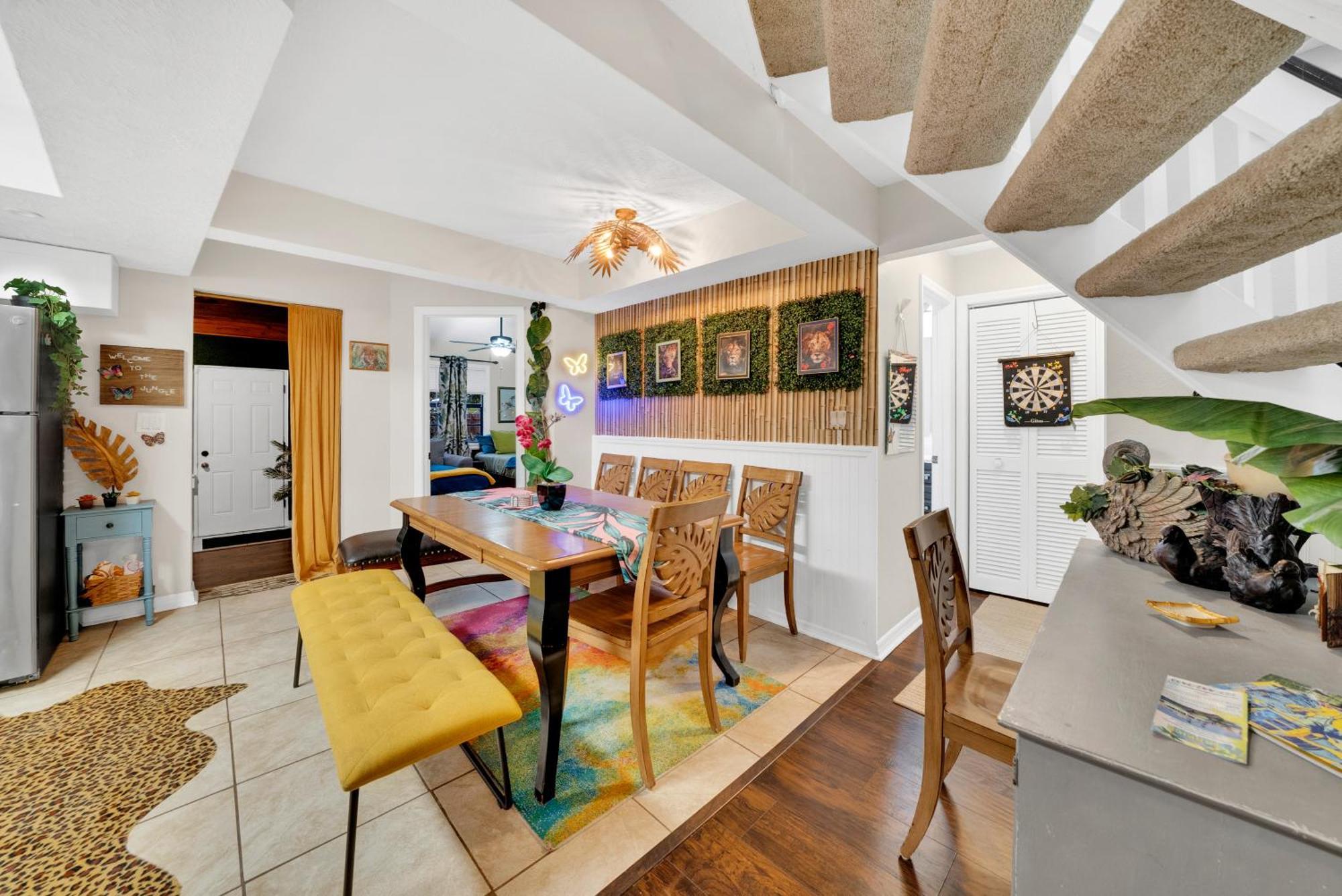 Zen Jungle House By Busch Gardens Sleeps 12 With Outdoor Games & Detached Play Space! Tampa Eksteriør billede